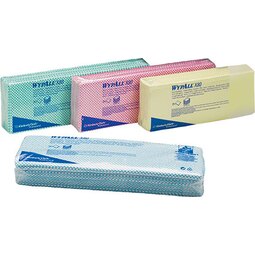 WypAll X80 Colour Coded Cleaning Cloths Yellow (Pack 25)