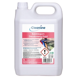 Cleanline Bubblegum Deodorising Fluid 5 Litre (Case 4)