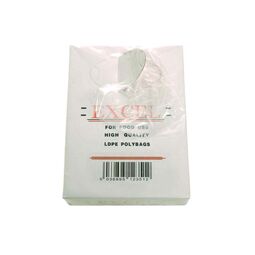 Natural LDPE Bag 100 Gauge 12x15" Clear (Case 1,000)