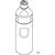 Room Care R1-plus Pur-Eco Empty Bottle Kit (Case 6)